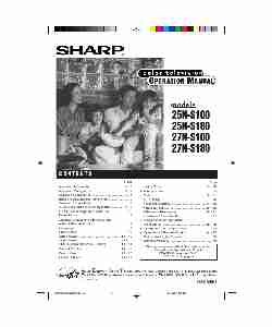 Sharp CRT Television 25N S100-page_pdf